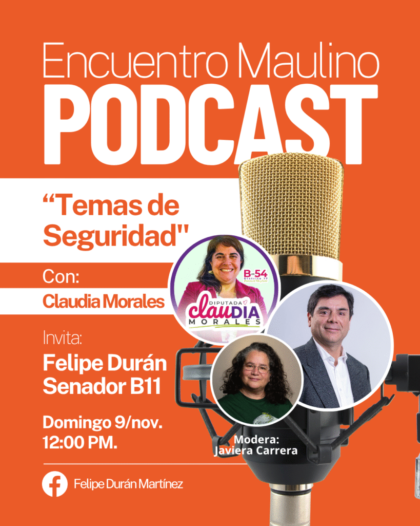 Felipe Durán Senador | En la Región del Maule se vota B-11